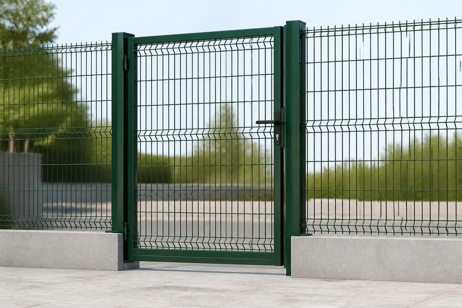 3D забор Заславль — объект 2